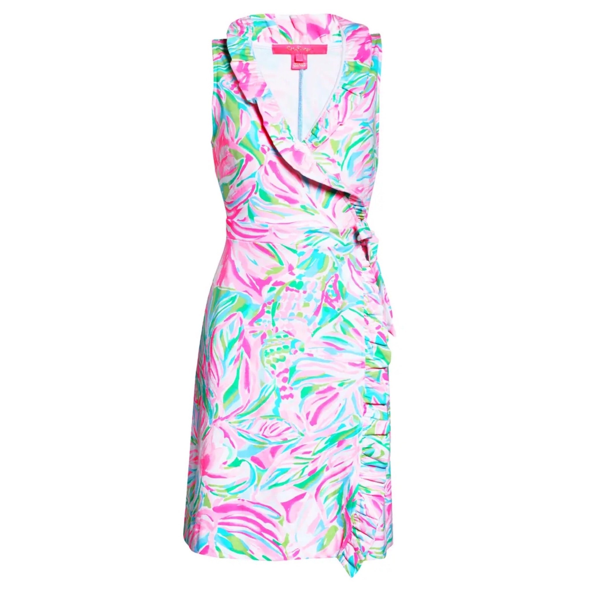 Lilly Pulitzer Romee Wrap Dress Size 6 ...